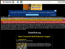 Tablet Screenshot of members.trainweb.com